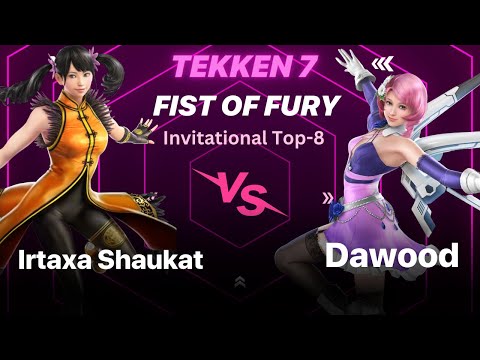 Tekken 7 Fist of Fury Top-8 | Itraxa (Ling Xiaoyu) vs Dawood Sikandar (Alisa)