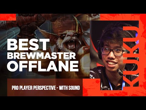 BREWMASTER PRO GAMEPLAY "KUKU OFFLANE PERSPECTIVE" WITH SOUND - DOTA 2 7.31 2022