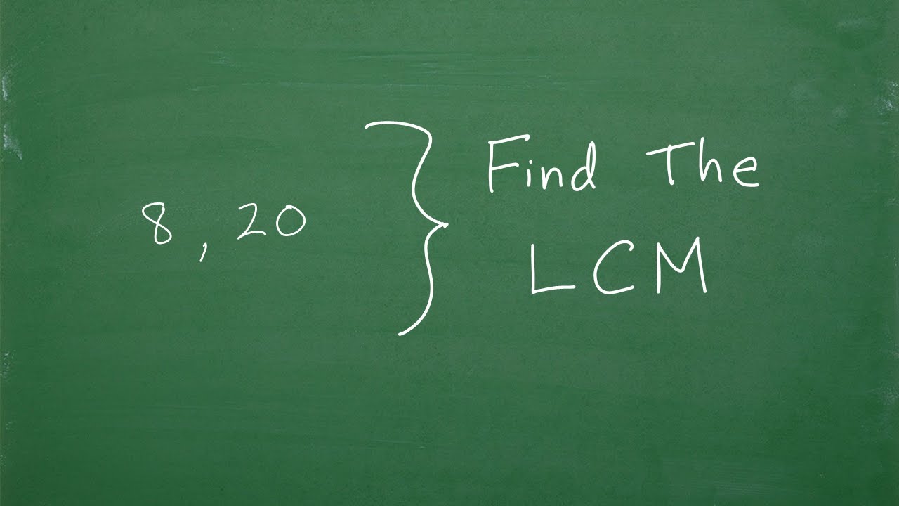 Let’s Find The LCM (Lowest Common Multiple)….Step-by-Step….