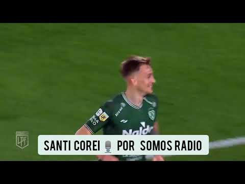 River vs Sarmiento 1:2 (Guido Mainero 0:1) - Relato Santi Corei para Somos Radio de Junín