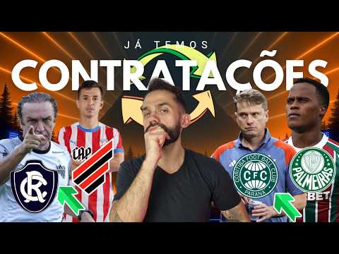 NOTÍCIAS DE CONTRATAÇÕES PARA 2026! REMO, COXA E ATHLETICO-PR SE MOVIMENTANDO