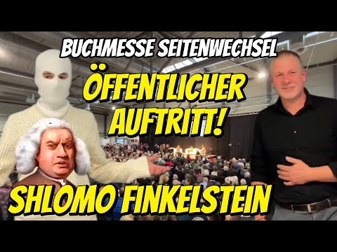 EXKLUSIV! Shlomo Finkelstein aka Aron Pielka & Götz Kubitschek Bauzeit Buchmesse Seitenwechsel Halle