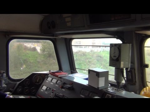 In cabina del Caimano E656.450 da Pomezia a Roma Smistamento!