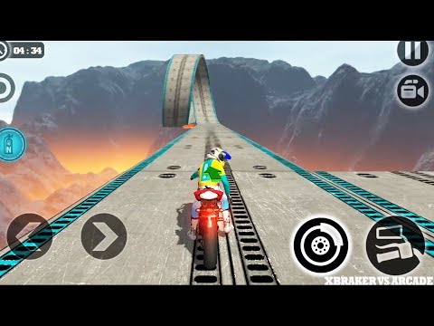 Impossible Motor Bike Tracks: Motors Game Stunts | New Bike Driving Stunts - Android GamePlay FHD