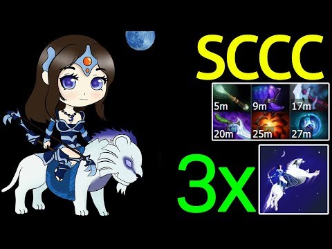 SCCC Dota 2 [Mirana] 3x Leap is INSANE !! Patch 7.07