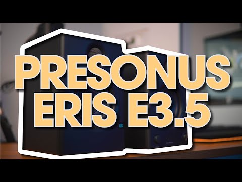 PreSonus Eris E3.5 SETUP & SOUND TEST | BEST BUDGET SPEAKERS FOR PC 2020