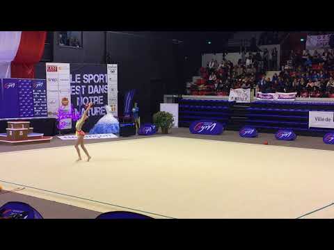 Manon Lemarchand - Nat C 14/15 ans - France Besançon 2018