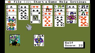 Apple IIGS Game: Solitaire Royale (1989 Spectrum Holobyte)