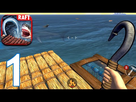 Raft Survival - Ocean Nomad ( Androi / IOS ) Gameplay Walkthrough Part 1 - Tutorial