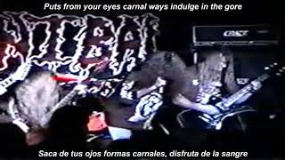 Cannibal Corpse - Vomit the Soul LIVE subtitulada en español (Lyrics)