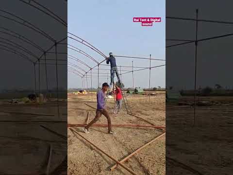 sound setup & tent setup