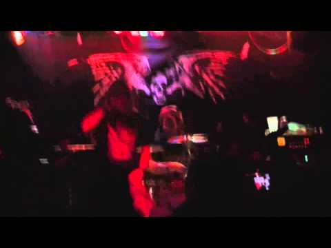 Malignancy w/Alissa from Brutal Bitches Productions on stage @ The Acheron