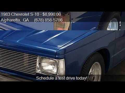 1983 Chevrolet S10 (CC-1212206) for sale in Alpharetta, Georgia
