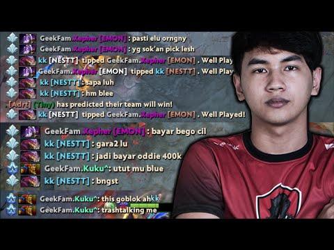 INYOURDREAM (PANGOLIER) VS KUKU (BATRIDER) & XEPHER (VOID SPIRIT) NON STOP TRASHTALK | DOTA 2