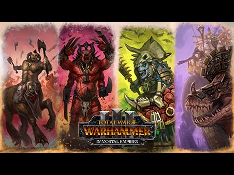 Dread Saurian Smash - Lizardmen vs Beastmen