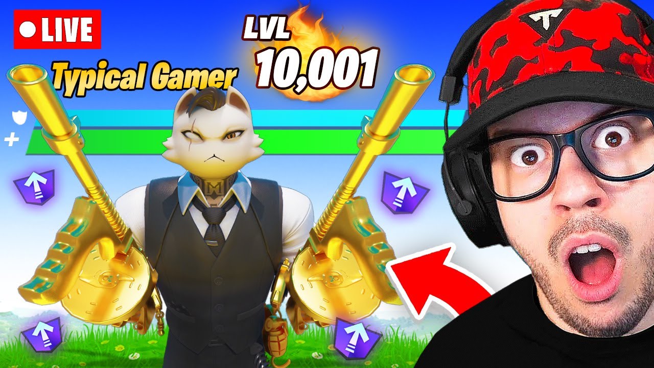 🔴LIVE! - Today I get LEVEL 10,000 in FORTNITE! (Chapter 2 Remix)