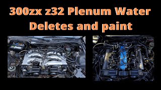 300ZX Z32 Plenum deletes and how to paint