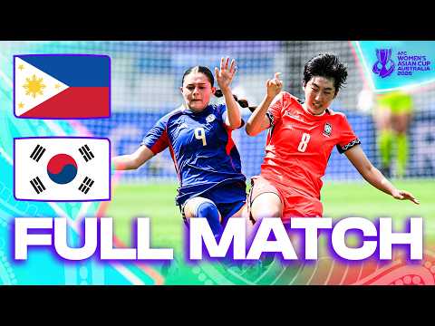 🔴 LIVE | Philippines vs Korea Republic | AFC Women's Asian Cup™ 2026