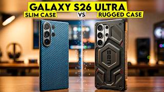 Galaxy S26 Ultra Slim Case vs Rugged Case🔥 – Which One Should You Buy? Ultimate Comparison