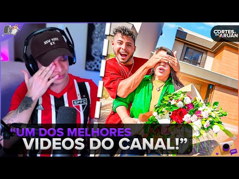 ARUAN REAGE: SIM MÃE.... ESSA CASA É SUA AGORA 😭 (RENATO GARCIA) - Cortes do Aruan