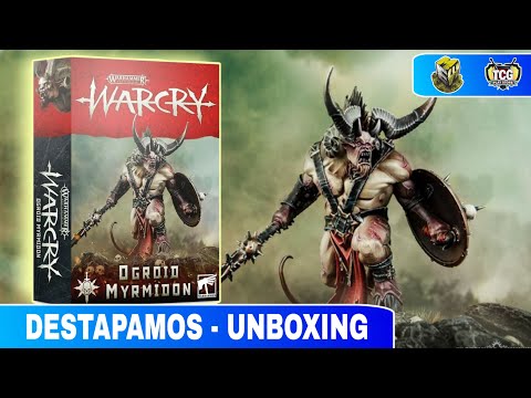 WARHAMMER WARCRY: ( OGROID MYRMIDON ). AGE OF SIGMAR, UNBOXING, REVIEW, Español latino.