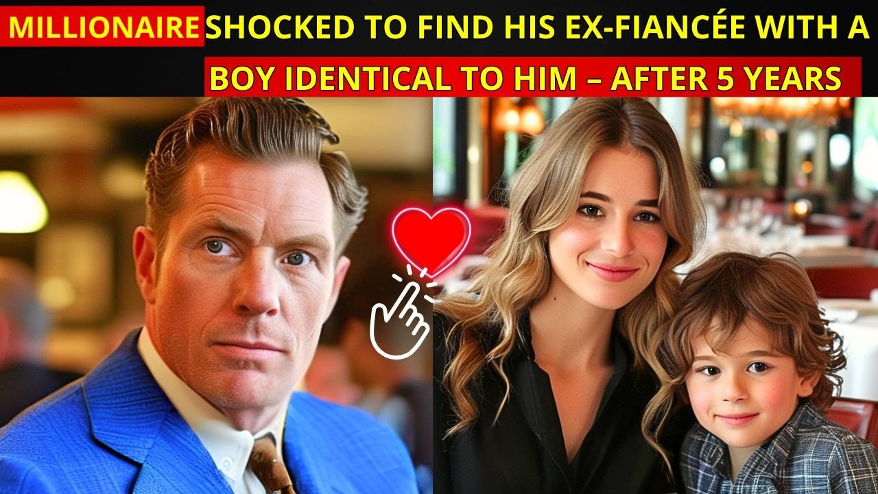 MILLIONAIRE SHOCKED TO FIND HIS EX FIANCÉE WITH A BOY IDENTICAL TO HIM – AFTER 5 YEARS