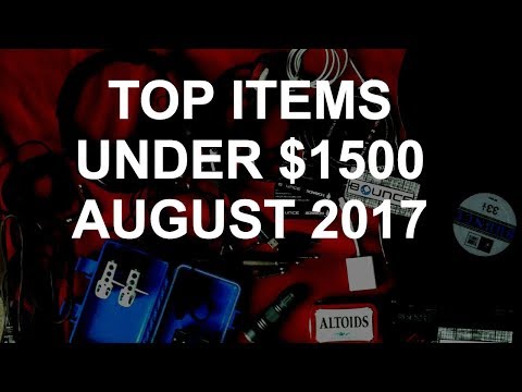 DJ Deals - Top Items Under $1500 August 2017