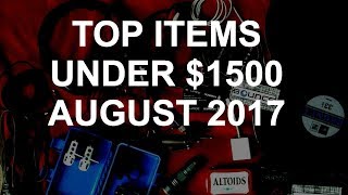 DJ Deals - Top Items Under $1500 August 2017
