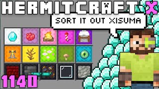 Hermitcraft X 1140 Upgrading Shulkers & Making Diamonds!