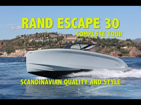 Rand Escape 30 - Yacht tour - A stylish Danish boat made for a perfect day on the water