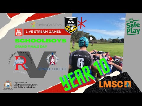 2021 NRL WA Schools Grand Finals - Rockingham SHS v Atwell College Year 10's