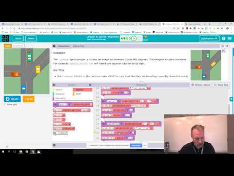 Unit 3 Lesson 8 Page 5b (care rotations)  Code.org Discoveries 20/21