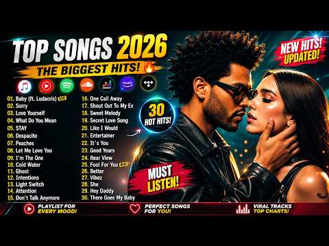 Bruno Mars, Rihanna, The Weeknd, Ed Sheeran, Adele, Dua Lipa, Maroon 5 🚀 Billboard Top 50 This Week