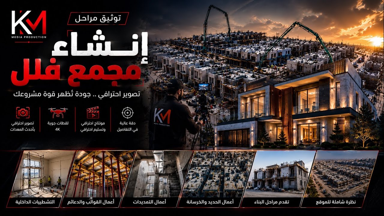 إنشاء مجمع فيلل — شركة الدارة