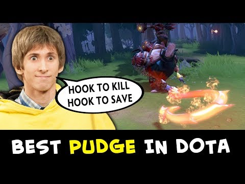 Dendi Pudge — best Hooks in Dota
