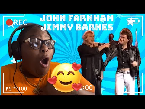 JOHN FARNHAM AND JIMMY BARNES - WHEN THE WAR IS OVER REACTION