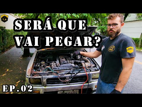 Thumbnail for Resgate da Hilux Japonesa 1996 Queimada e Abandonada na Rua - Ep.02
