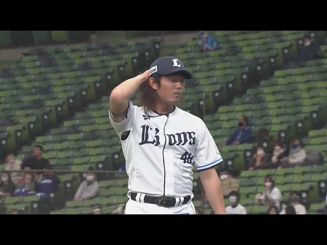 【4回表】4回4奪三振!! ライオンズ・今井達也 開幕ローテへ順調な投球ぶりを披露!!  2023年3月8日 埼玉西武ライオンズ 対 中日ドラゴンズ