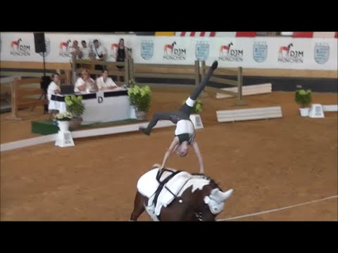 Deutsche Jugendmeisterschaft München 2023 - Einzelvoltigieren - Jennifer Reichert