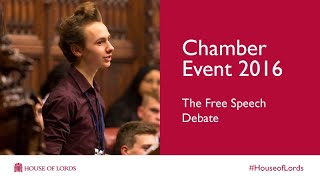 Chamber Event 2016 | Full video | House of Lords