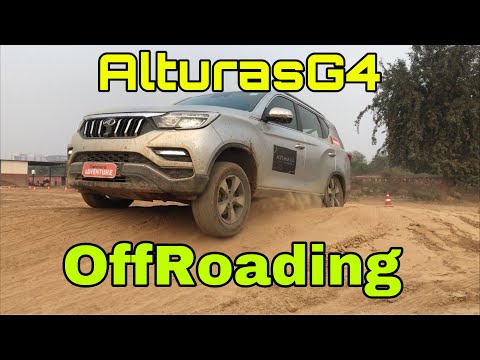 Mahindra Alturas G4 Off-Roading | AutoWheels India