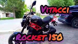 Vitacci Rocket 150 finally arrived. let's assemble it and take her for a little ride 😎👍