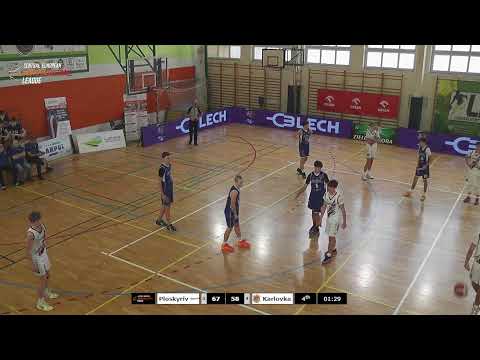 CEYBL U16, 23. 11. 2025, SCC Ploskyriv - MBK Karlovka Bratislava