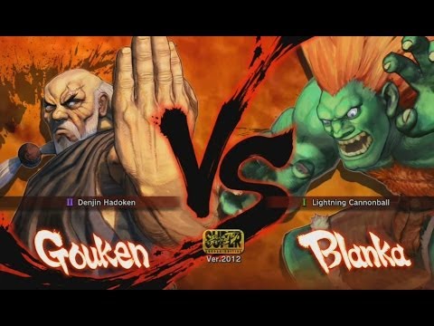 OS Nouyu (Gouken) VS Taunt BiGoRno (Blanka) - SSF4 AE 2012 720HD
