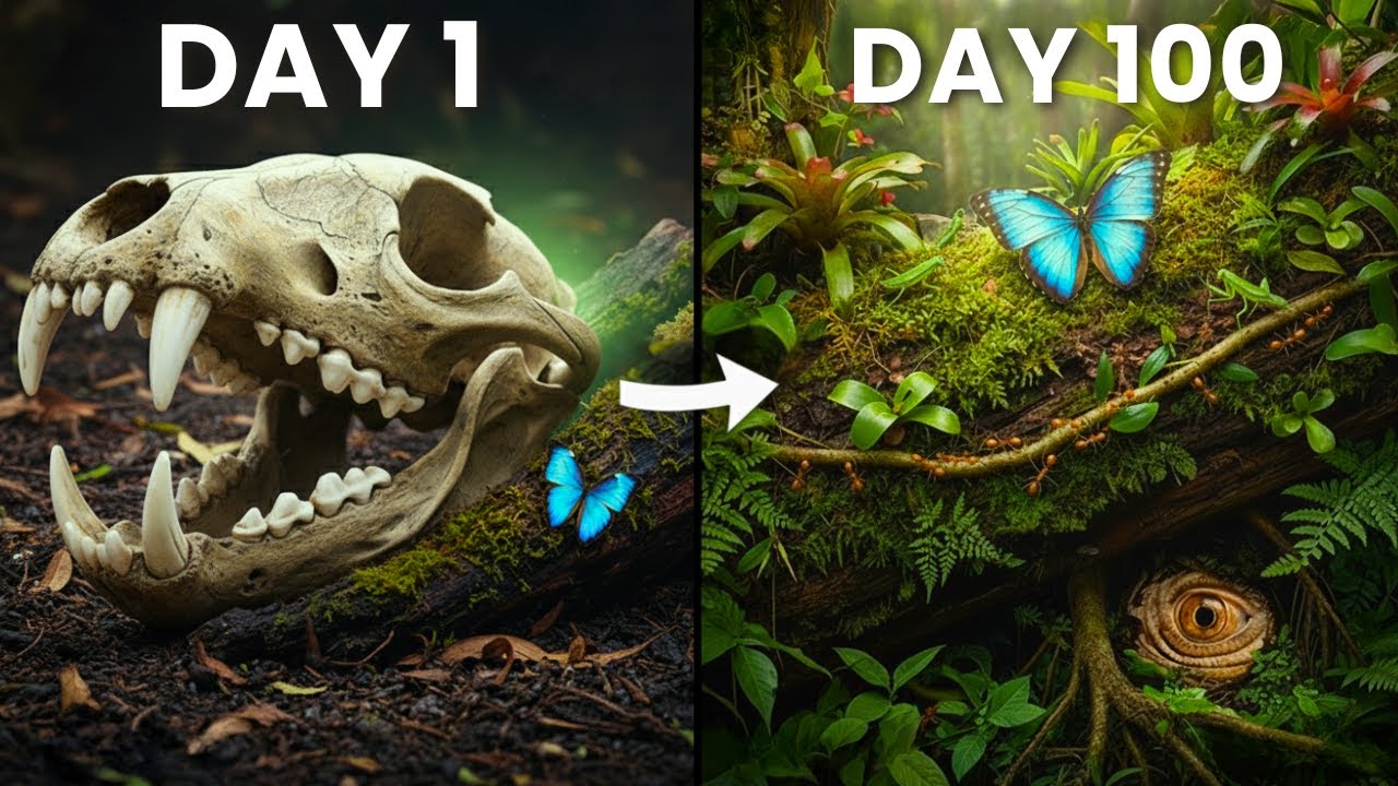 Simulating Amazon Forest for 100 Days