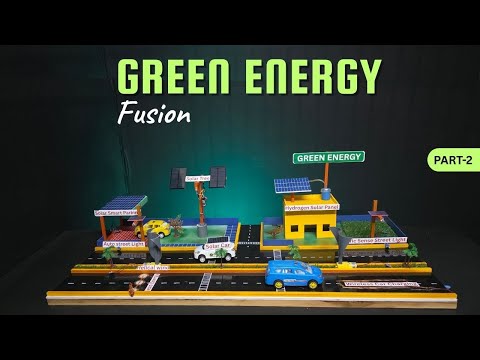 Green Energy Working Model | New innovative Science Project Ideas