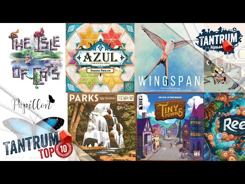 Top 10 Board Games at TantrumCon 2020