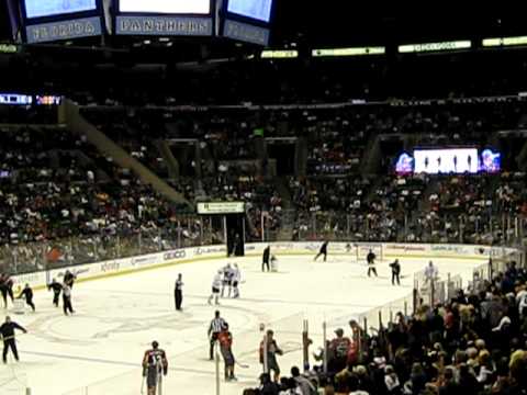 Hockey fight  Panthers vs Maple Leafs 3/17/11