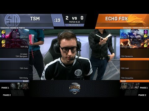 TSM vs FOX Game 3 - 2018 NA LCS Regional Qualifier - Team SoloMid vs Echo FOX