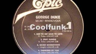 George Duke - Got To Get Back To Love (Jazz Disco-Funk 1984)